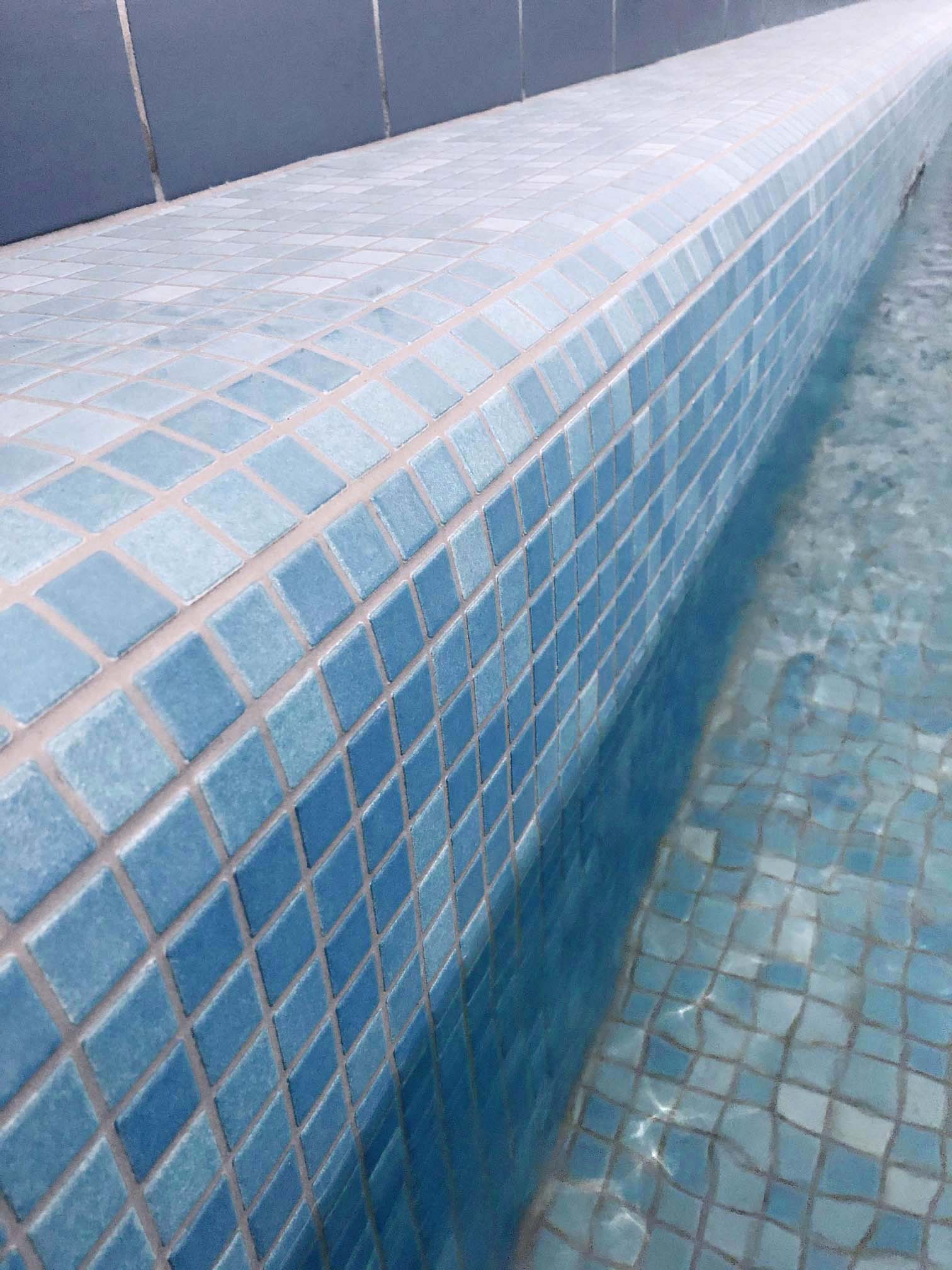 Plattsättning Plattsättare Badhus Simhall Pool Bassäng Spa Specialist